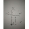 非标螺帽m12*1加工