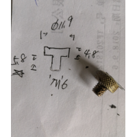 不锈钢滚花螺丝加工