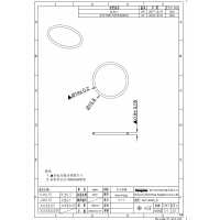 PS22透明O型垫圈加工