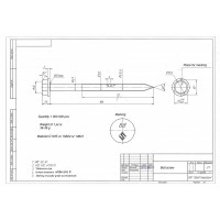 8.8级六角头膨胀螺钉加工