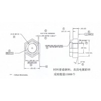 六角螺母五金机加工