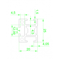 20*25铝型材加工