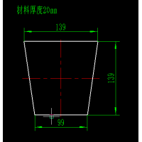 激光割铁件