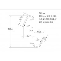 不锈钢肉钩加工