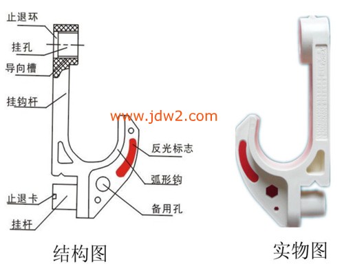 电缆挂钩结构图小