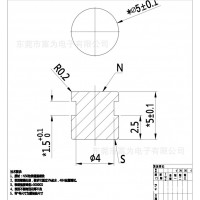 磁吸头加工